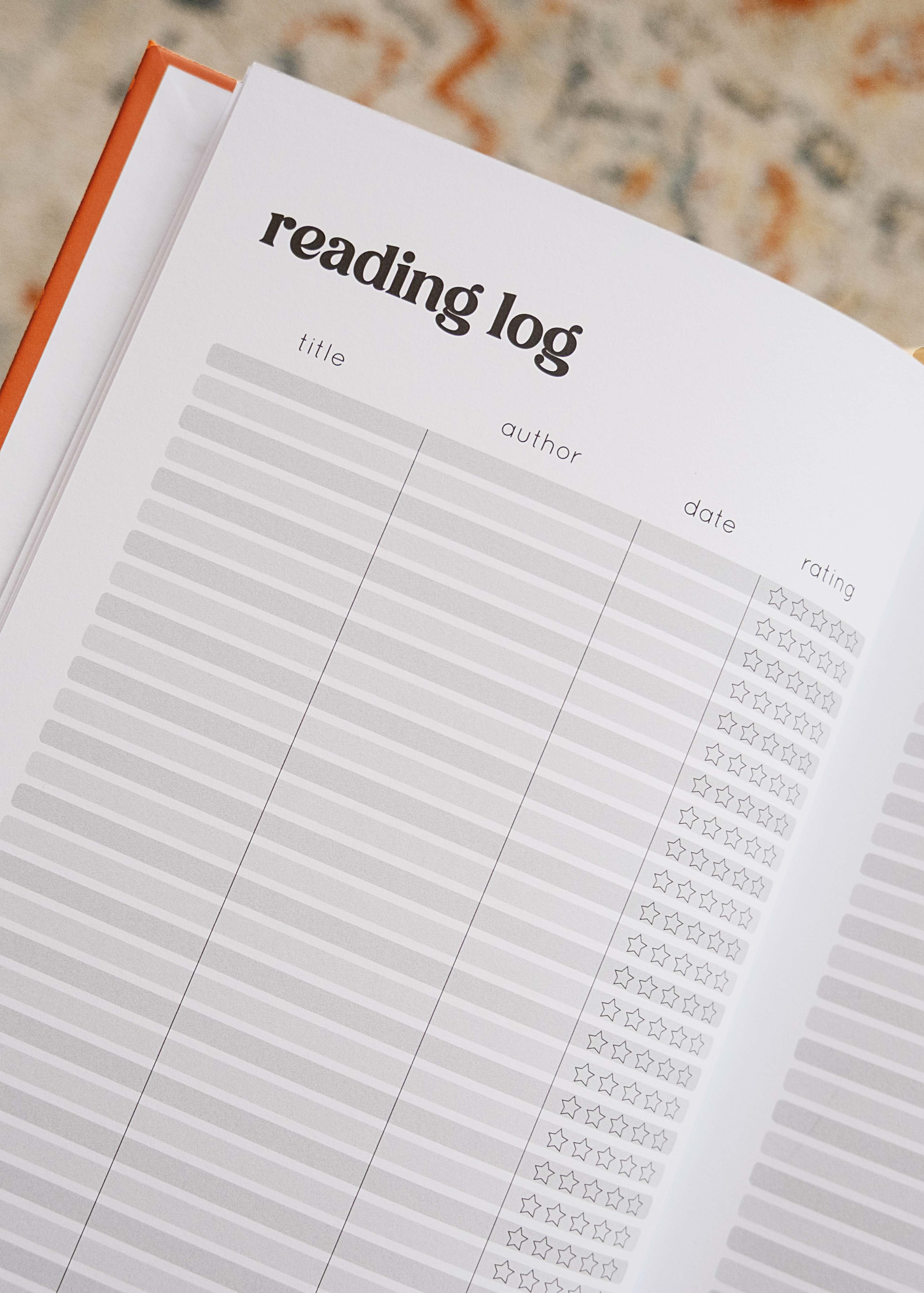 'The Book Journal' invulboekje soft yellow