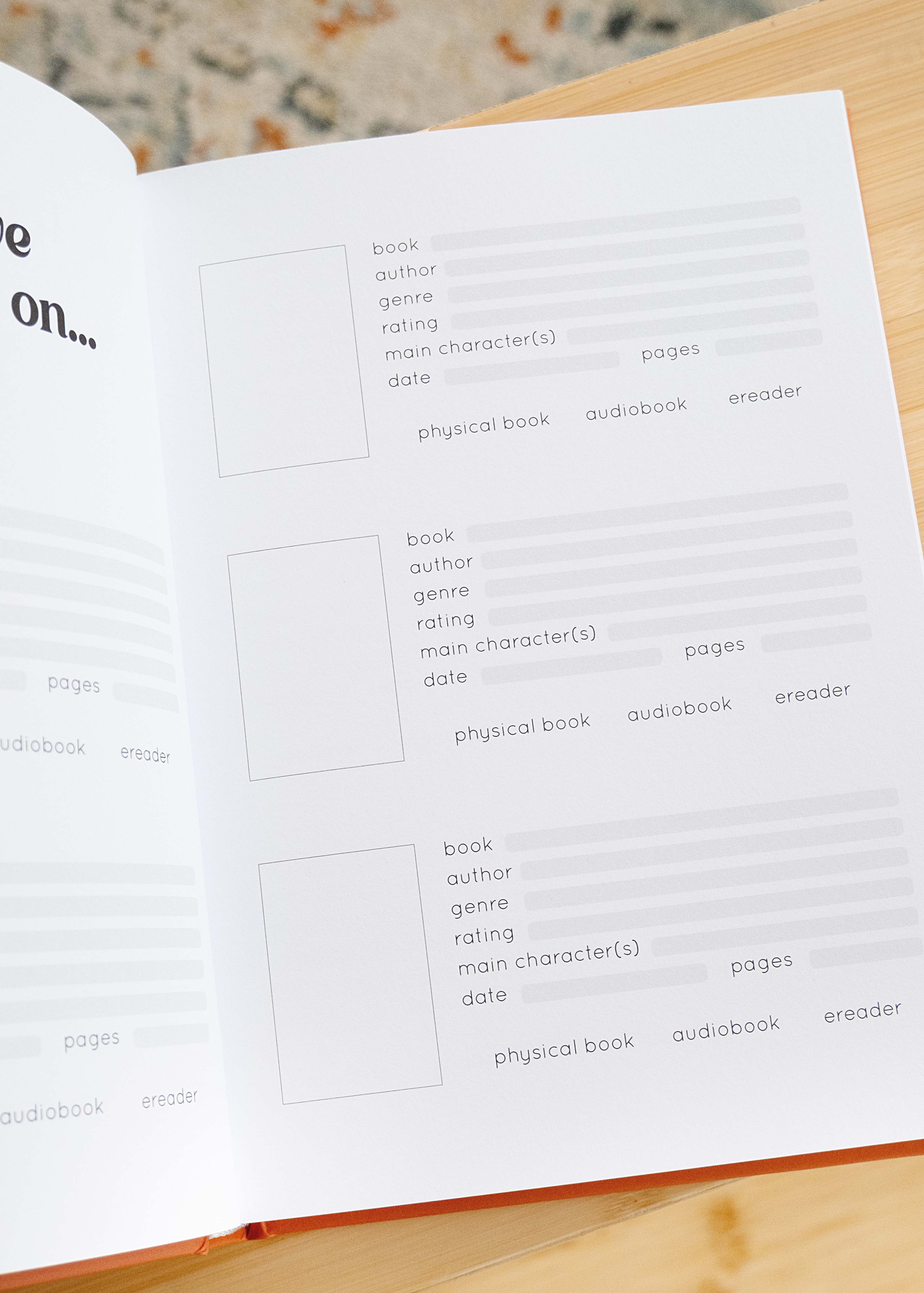 'The Book Journal' invulboekje green