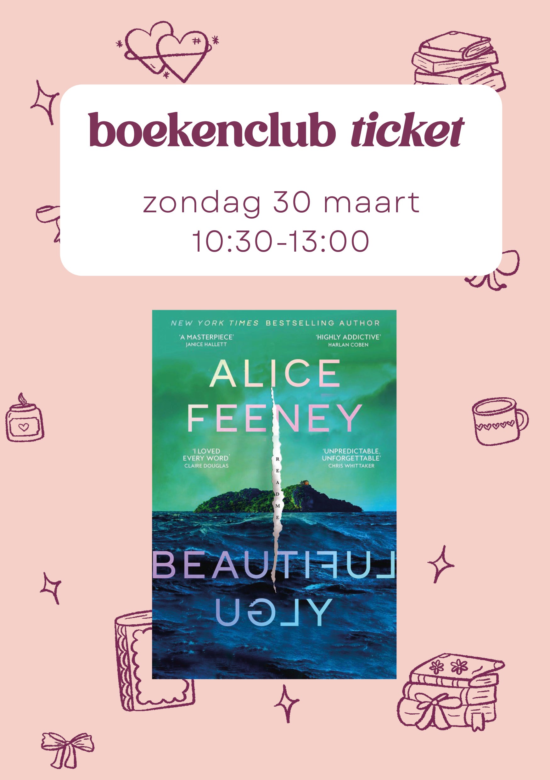 Emma's Bookclub ticket (ochtend)