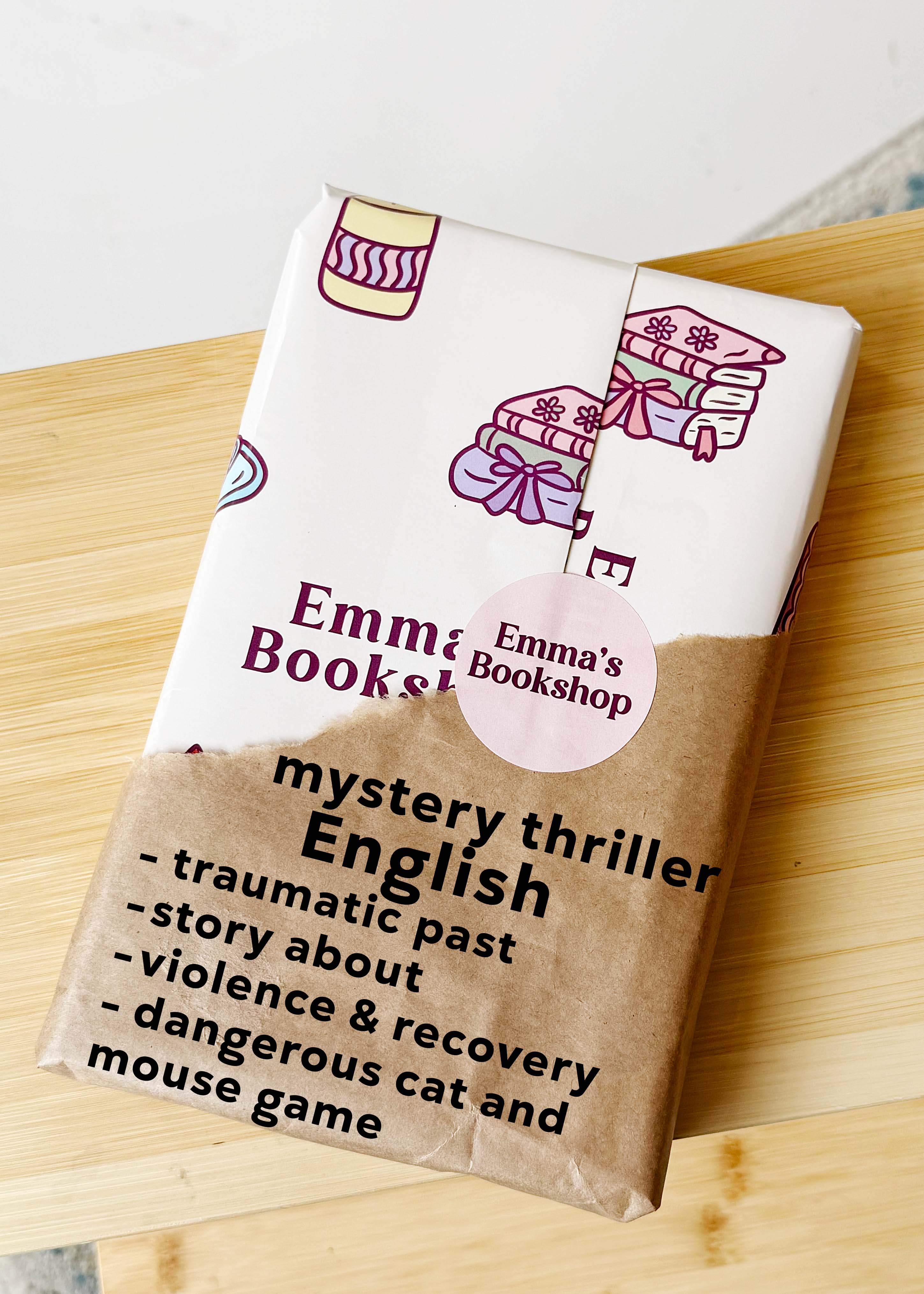 Blind bookdate - mystery thriller - EN